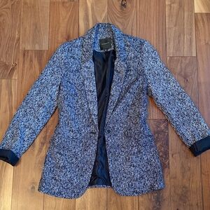 Black and White Blazer